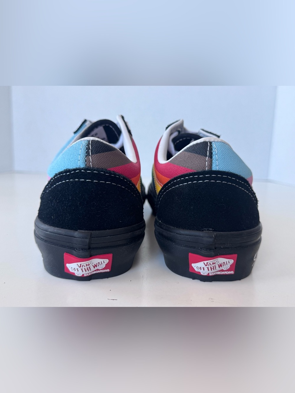 VANS Old Skool Skate Pride Multicolor Lace Up Sneaker Shoes Men’s Size 5 - Picture 7 of 10